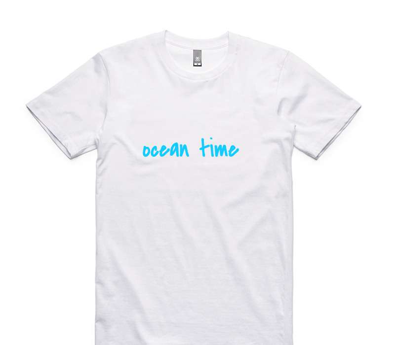 Custom AS Colour 100% Cotton White T-Shirt