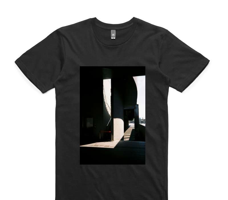 Custom AS Colour 100% Cotton Black T-Shirt