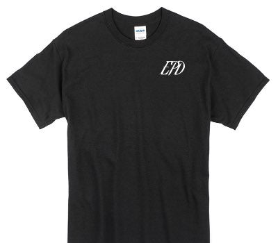 Custom Gildan 100% Cotton Black T-Shirt