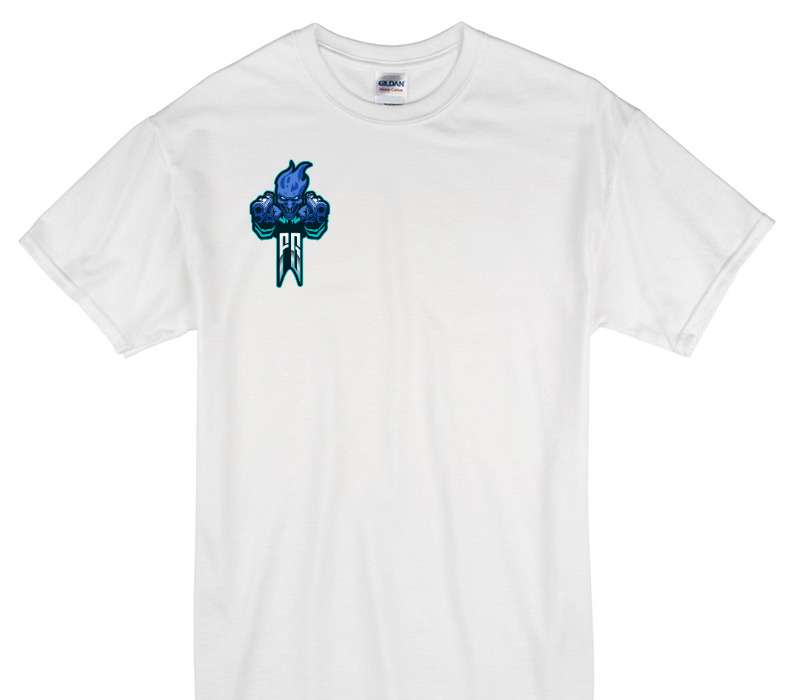 Custom Gildan 100% Cotton White T-Shirt
