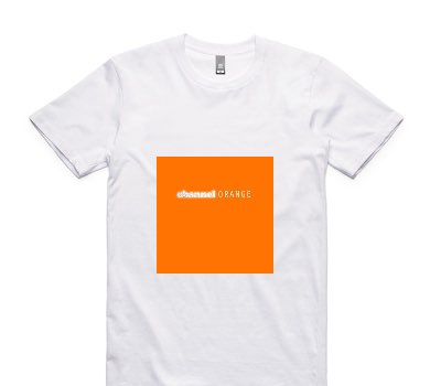 Custom AS Colour 100% Cotton White T-Shirt
