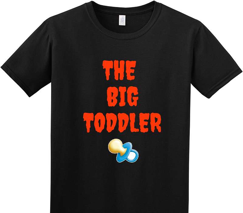 Custom Adult Soft Style 100% Cotton Black T-Shirt