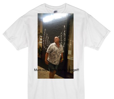 Custom Gildan 100% Cotton White T-Shirt