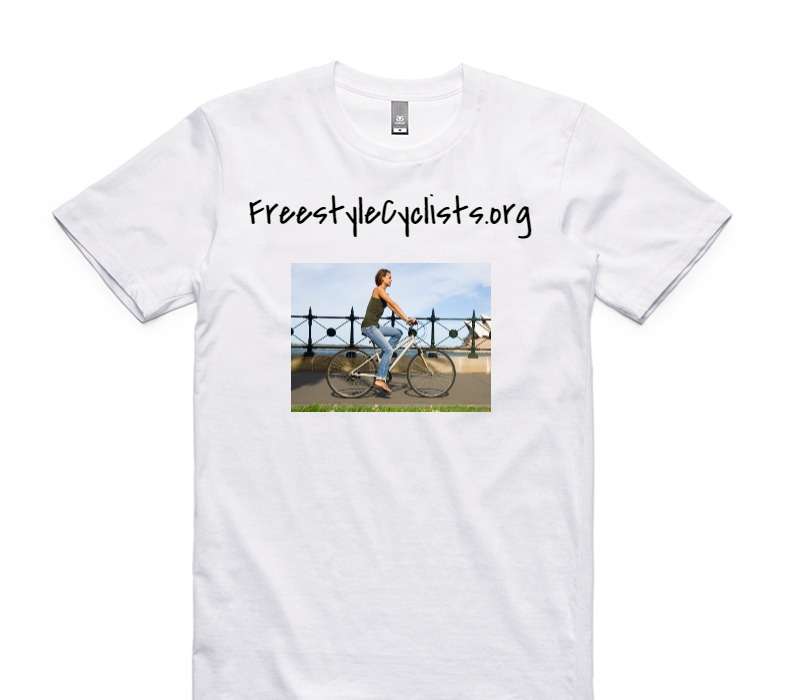 Custom AS Colour 100% Cotton White T-Shirt
