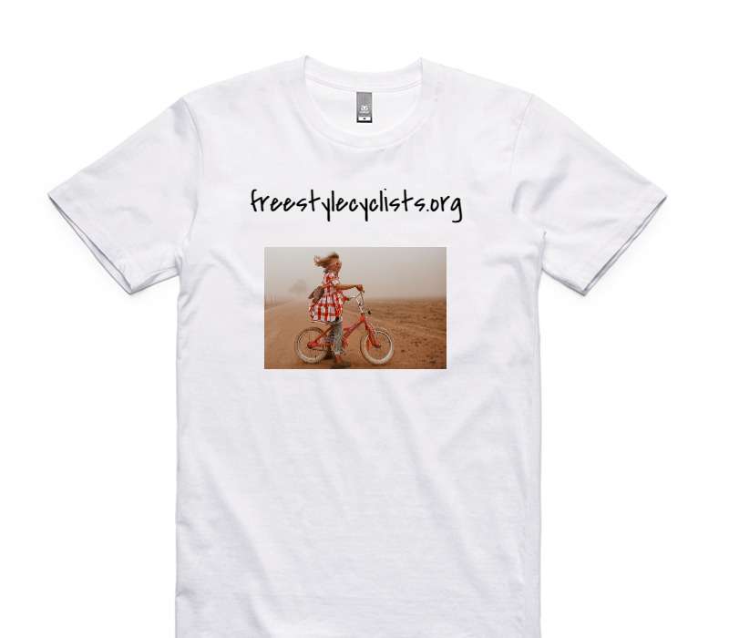 Custom AS Colour 100% Cotton White T-Shirt