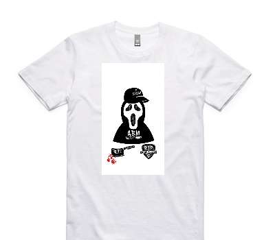 Custom AS Colour 100% Cotton White T-Shirt