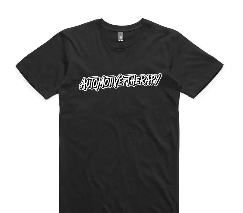 Custom AS Colour 100% Cotton Black T-Shirt