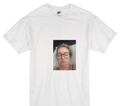 Custom Gildan 100% Cotton White T-Shirt