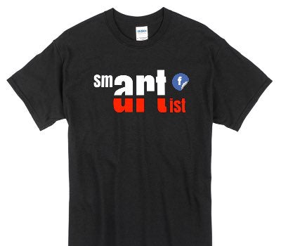 Custom Gildan 100% Cotton Black T-Shirt