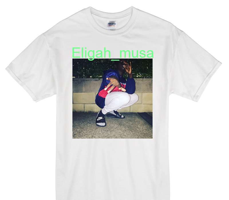 Custom Gildan 100% Cotton White T-Shirt