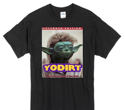 Custom Gildan 100% Cotton Black T-Shirt