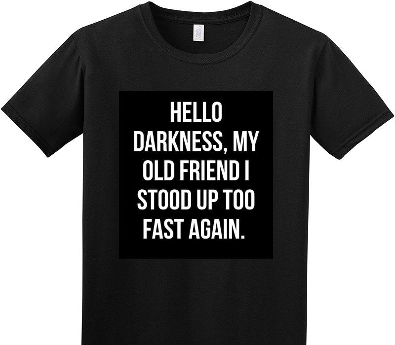 Custom Adult Soft Style 100% Cotton Black T-Shirt