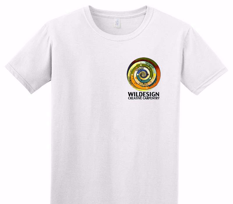 Custom Adult Soft Style 100% Cotton White T-Shirt