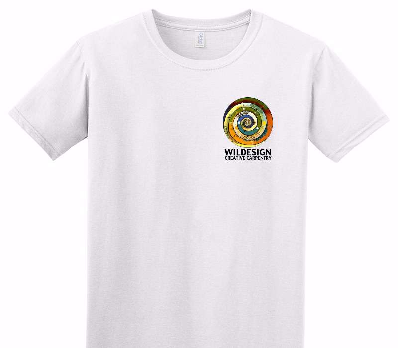 Custom Adult Soft Style 100% Cotton White T-Shirt