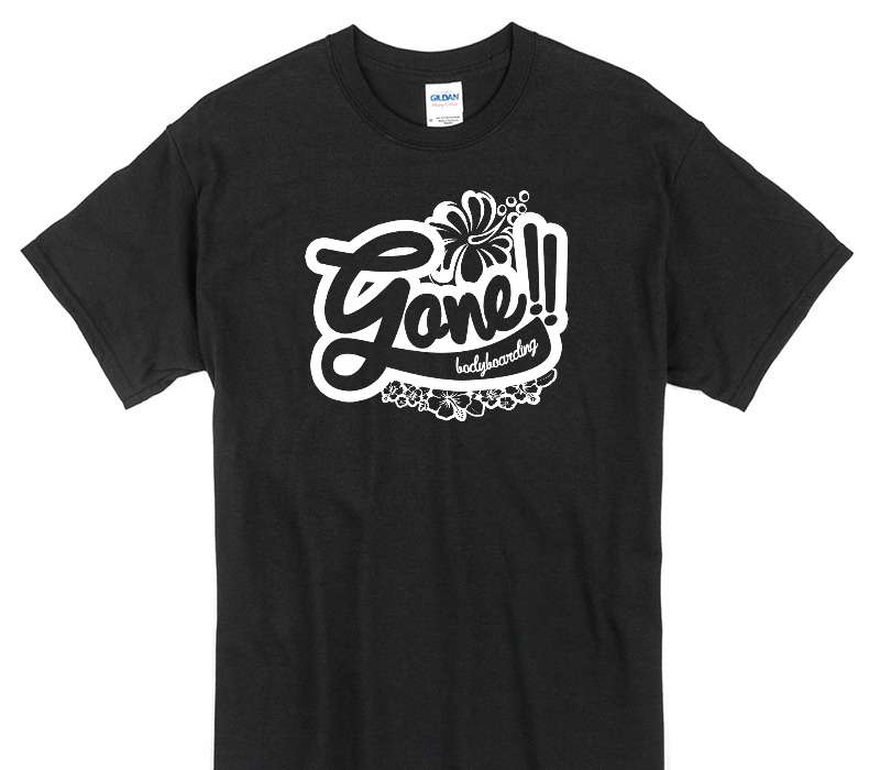 Custom Gildan 100% Cotton Black T-Shirt
