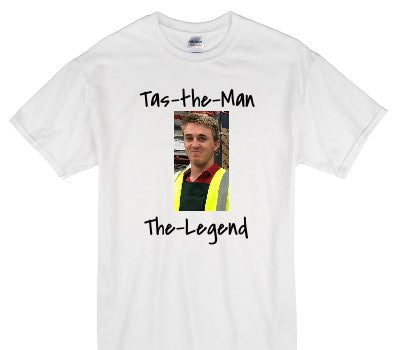 Custom Gildan 100% Cotton White T-Shirt