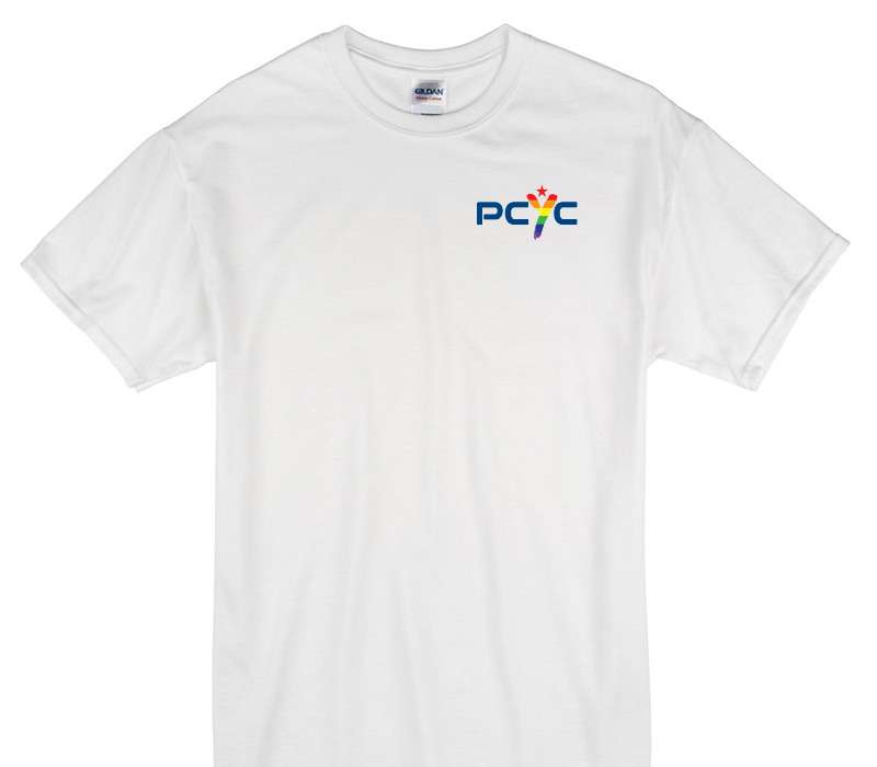 Custom Gildan 100% Cotton White T-Shirt