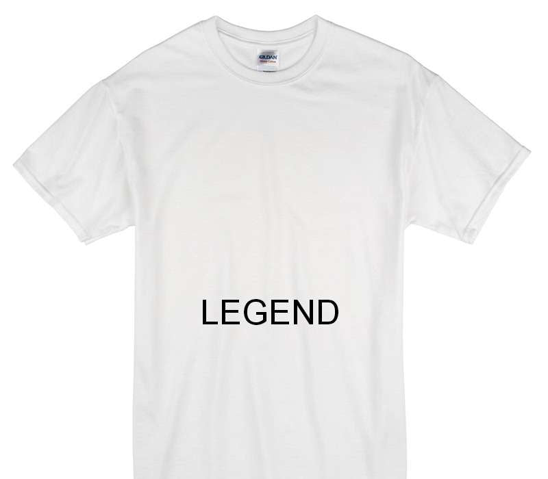 Custom Gildan 100% Cotton White T-Shirt