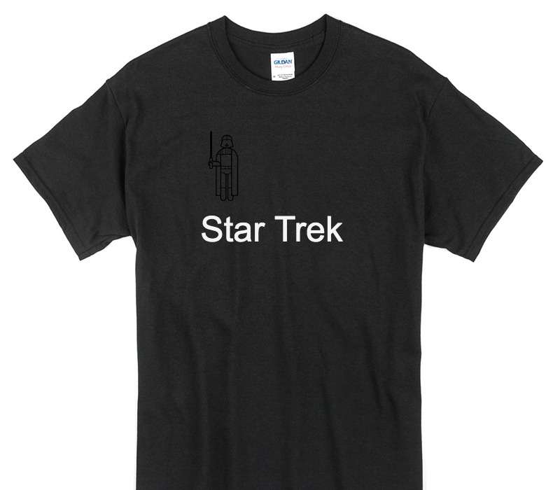 Custom Gildan 100% Cotton Black T-Shirt
