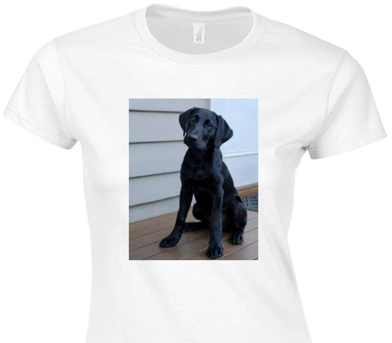 Custom Womens Soft Style 100% Cotton White T-Shirt