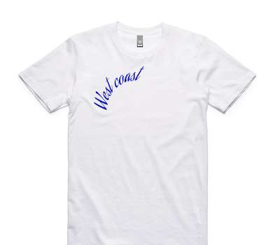 Custom AS Colour 100% Cotton White T-Shirt