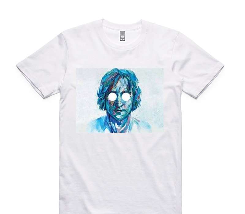 Custom AS Colour 100% Cotton White T-Shirt