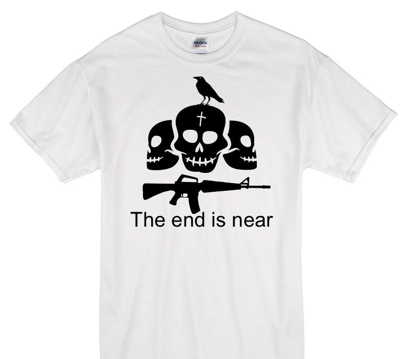 Custom Gildan 100% Cotton White T-Shirt