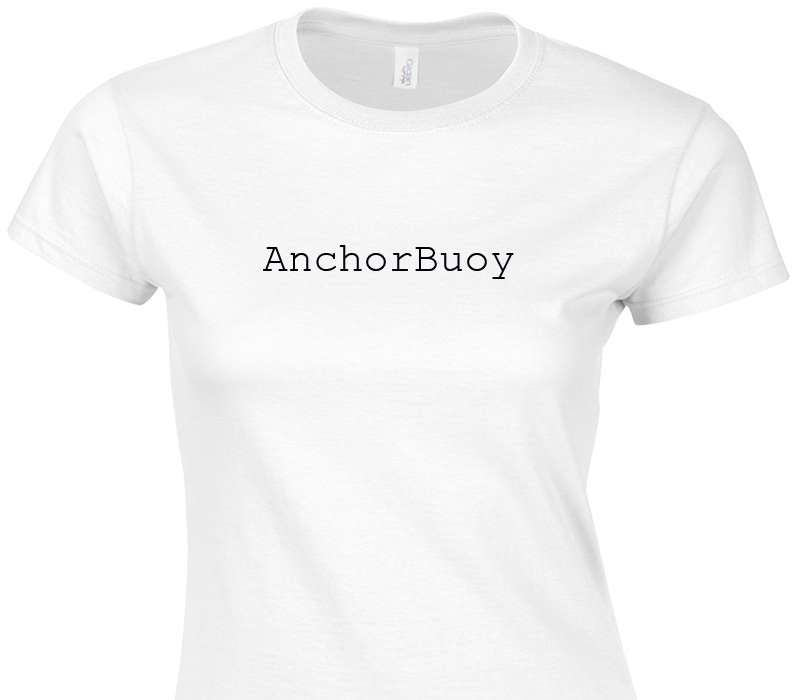Custom Womens Soft Style 100% Cotton White T-Shirt