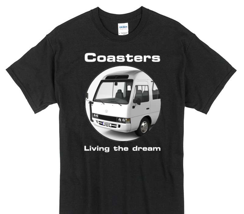 Custom Gildan 100% Cotton Black T-Shirt