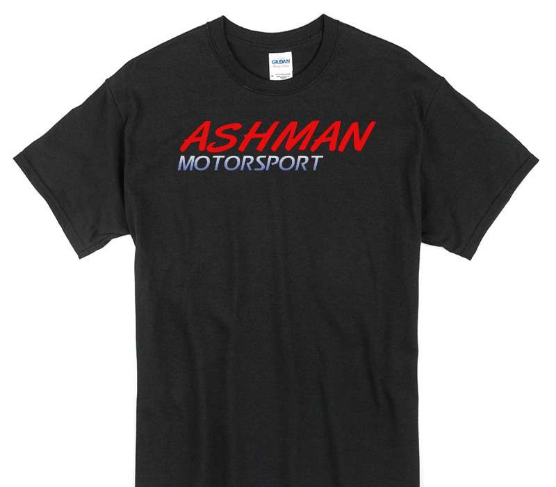 Custom Gildan 100% Cotton Black T-Shirt