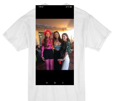 Custom Gildan 100% Cotton White T-Shirt