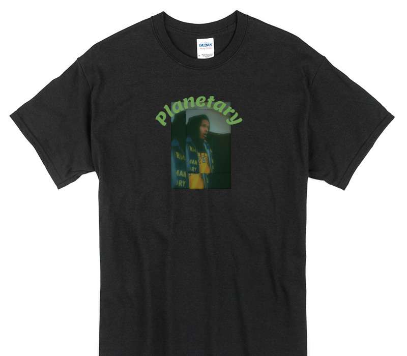 Custom Gildan 100% Cotton Black T-Shirt