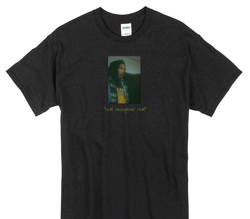 Custom Gildan 100% Cotton Black T-Shirt