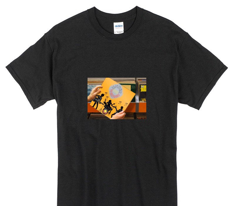 Custom Gildan 100% Cotton Black T-Shirt