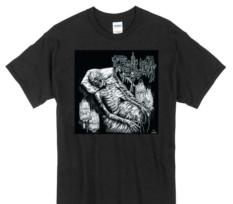 Custom Gildan 100% Cotton Black T-Shirt