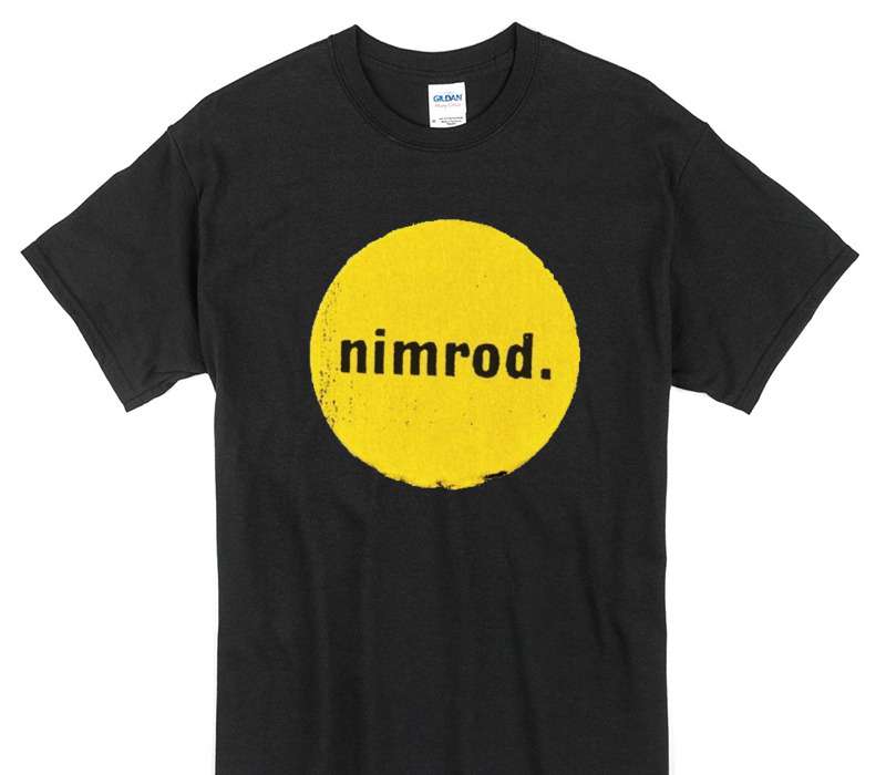 Custom Gildan 100% Cotton Black T-Shirt
