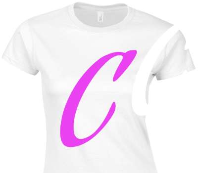 Custom Womens Soft Style 100% Cotton White T-Shirt