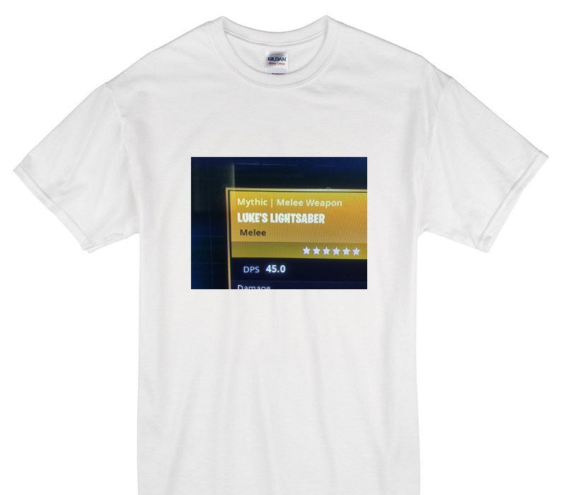 Custom Gildan 100% Cotton White T-Shirt