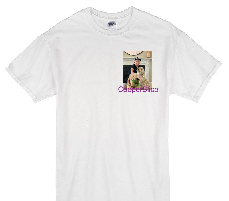 Custom Gildan 100% Cotton White T-Shirt