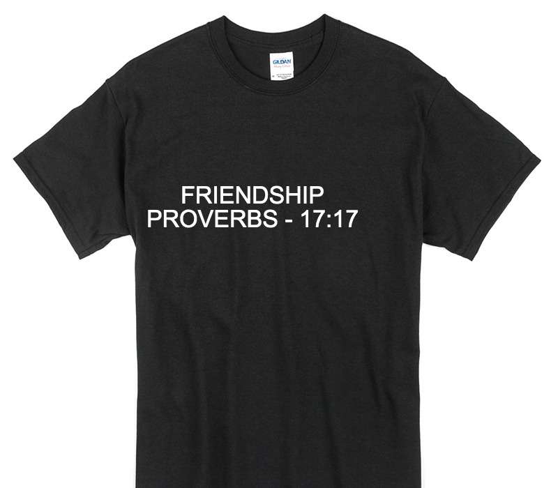 Custom Gildan 100% Cotton Black T-Shirt