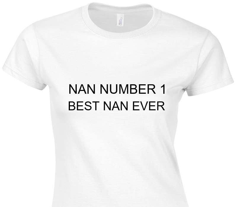 Custom Womens Soft Style 100% Cotton White T-Shirt