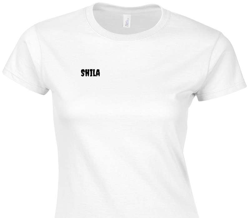 Custom Womens Soft Style 100% Cotton White T-Shirt