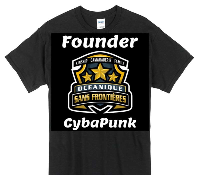 Custom Gildan 100% Cotton Black T-Shirt
