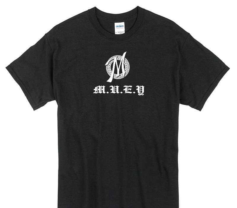 Custom Gildan 100% Cotton Black T-Shirt