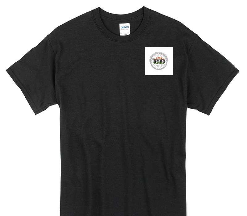 Custom Gildan 100% Cotton Black T-Shirt