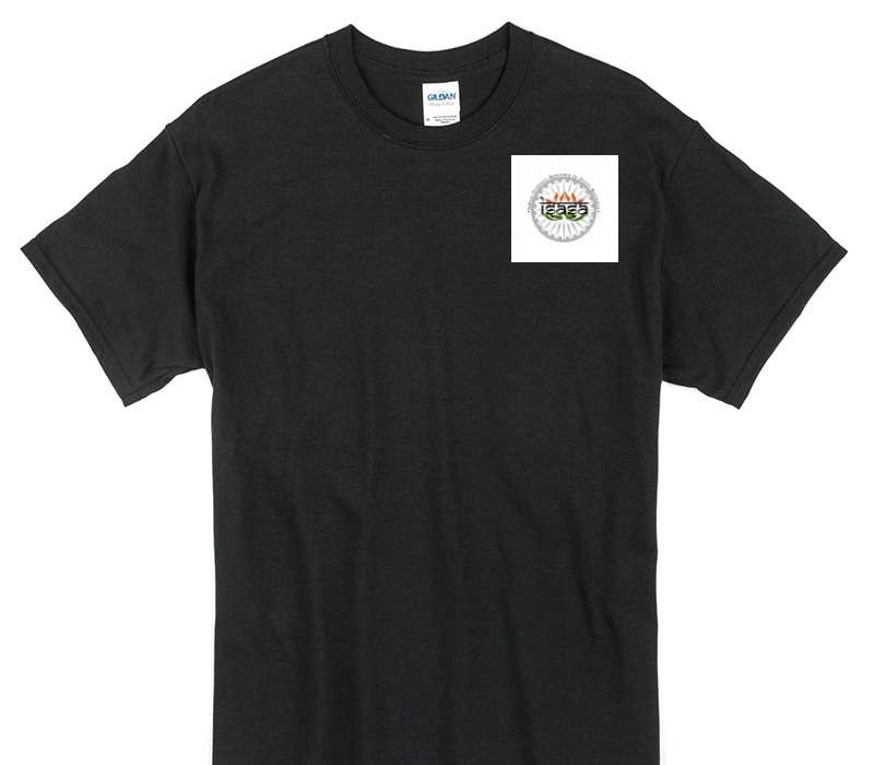 Custom Gildan 100% Cotton Black T-Shirt