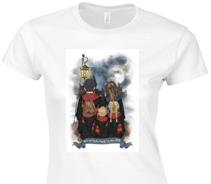 Custom Womens Soft Style 100% Cotton White T-Shirt