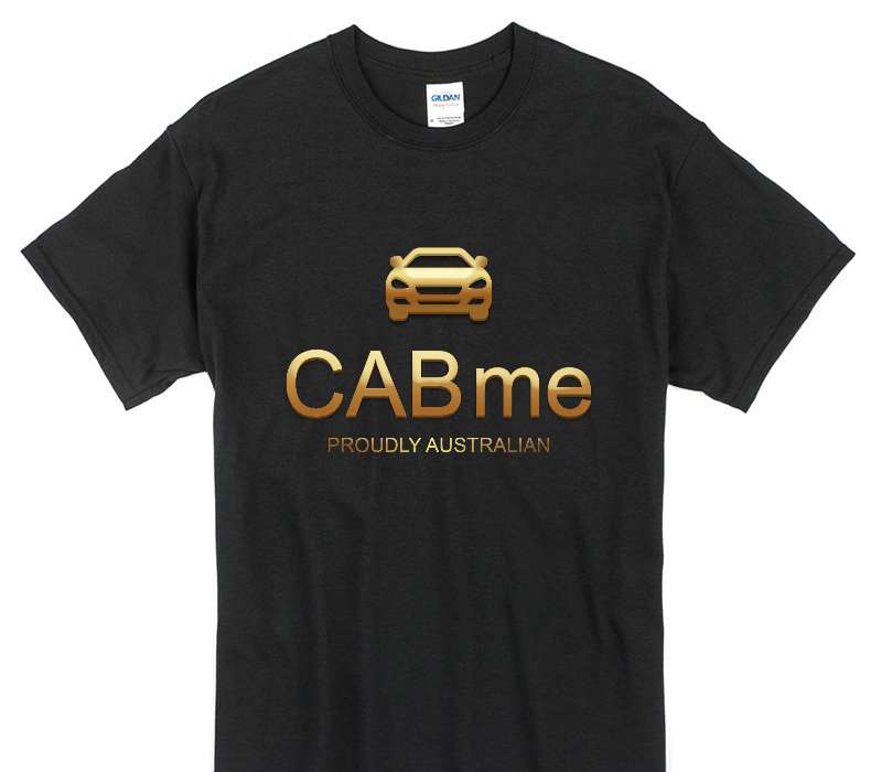 Custom Gildan 100% Cotton Black T-Shirt
