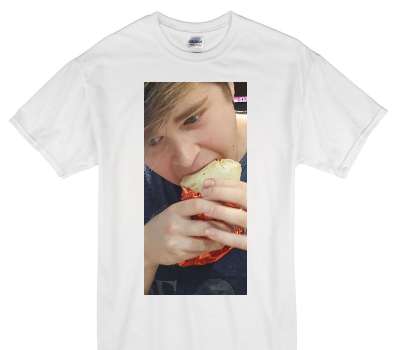 Custom Gildan 100% Cotton White T-Shirt