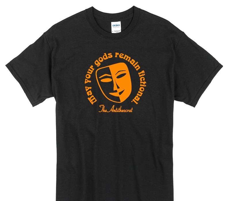 Custom Gildan 100% Cotton Black T-Shirt